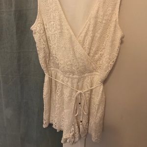 Lace romper